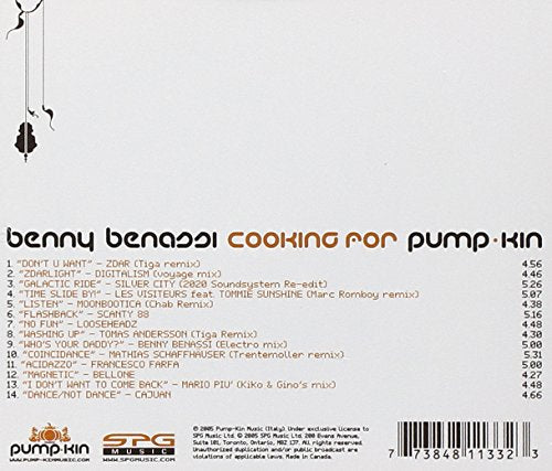 Benny Benassi / Cookin For PumpKin - CD - www.Shopthatapp.com