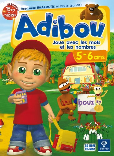 Adibou joue avec les mots et les nombres 5-6 ans
