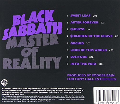 Black Sabbath / Master of Reality - CD (Used) - www.Shopthatapp.com