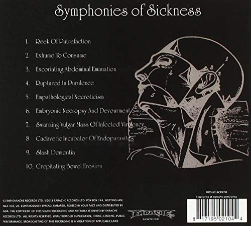 Carcass / Symphonies Of Sickness (Full Dynamic Range Audio) - CD - www.Shopthatapp.com