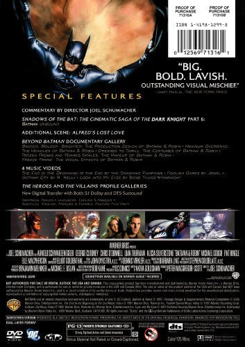 Batman & Robin (Two-Disc Special Edition) (Widescreen) - DVD (Used) - www.Shopthatapp.com