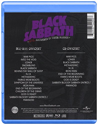 Black Sabbath Live…Gathered In Their Masses (Blu-ray + CD) - www.Shopthatapp.com