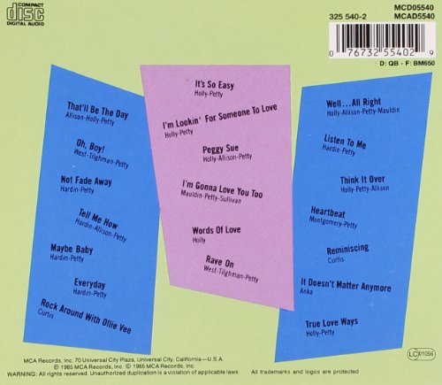 Buddy Holly / From The Original Master Tapes - CD (Used) - www.Shopthatapp.com