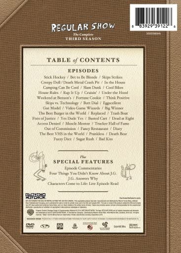 Cartoon Network: Regular Show: The Complete Third Season (DVD) - www.Shopthatapp.com