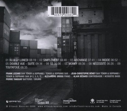 Alain Bédard & Auguste Quintet / Bluesy Lunedi - CD - www.Shopthatapp.com