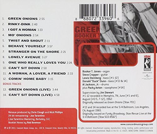 Booker T. & The MG's / Green Onions - CD - www.Shopthatapp.com