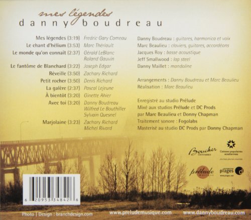 BOUDREAU;DANNY - MES LEGENDES - www.Shopthatapp.com