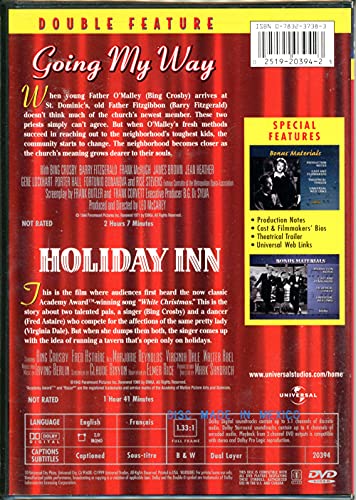 Bing Crosby Double Feature:Going My Way + Holiday Inn - DVD (Used) - www.Shopthatapp.com