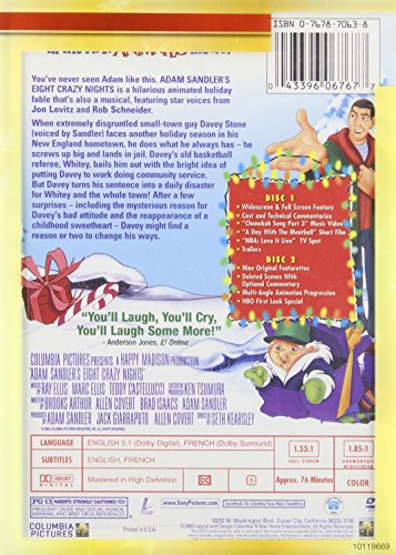 Adam Sandler's Eight Crazy Nights (Two Disc Special Edition) - DVD (Used)