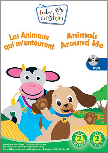 Baby Einstein: Animals Around Me - DVD Bilingue - www.Shopthatapp.com