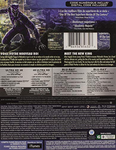 Black Panther - 4K/Blu-Ray - www.Shopthatapp.com