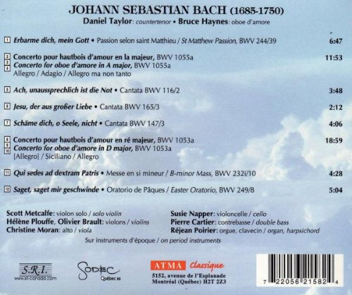 Bach / Arias & Oboe D'amore - CD (Used) - www.Shopthatapp.com