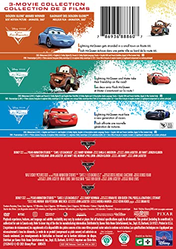 CARS 3-MOVIE COLLECTION (Bilingual) - www.Shopthatapp.com