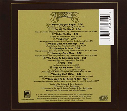 Carpenters / Singles 1969-1973 - CD (Used) - www.Shopthatapp.com
