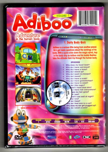 Adibou V.1 Avent.Dans Le Corps - DVD