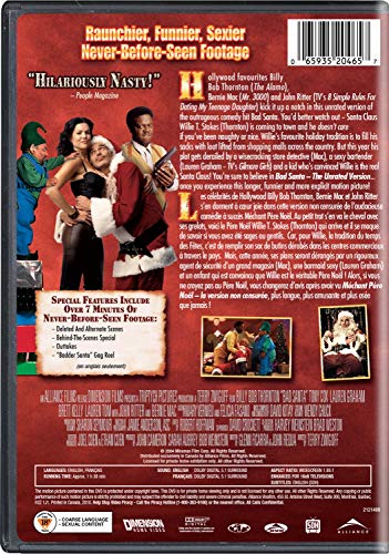 Badder Santa: Bad Santa - Unrated / Très méchant Père Noël: Non Censuré (Bilingual) - DVD (Used) - www.Shopthatapp.com
