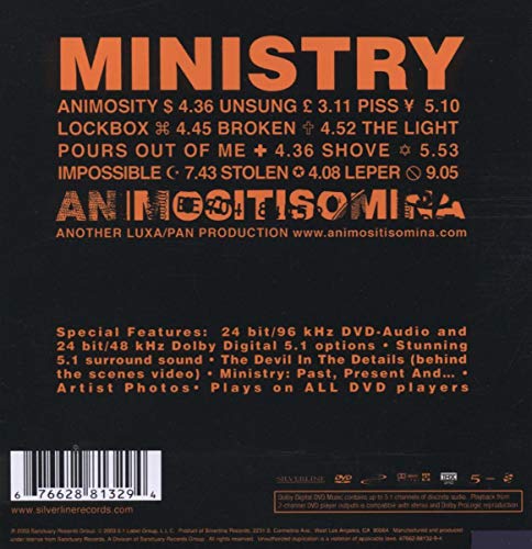 Animositisomina (DVD Audio)