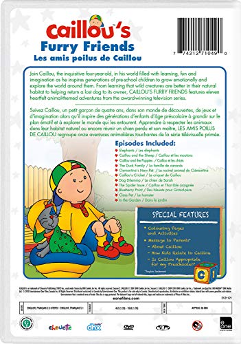 Caillou - Furry Friends / Caillou - Les amis poilus de Caillou (Bilingual) - www.Shopthatapp.com