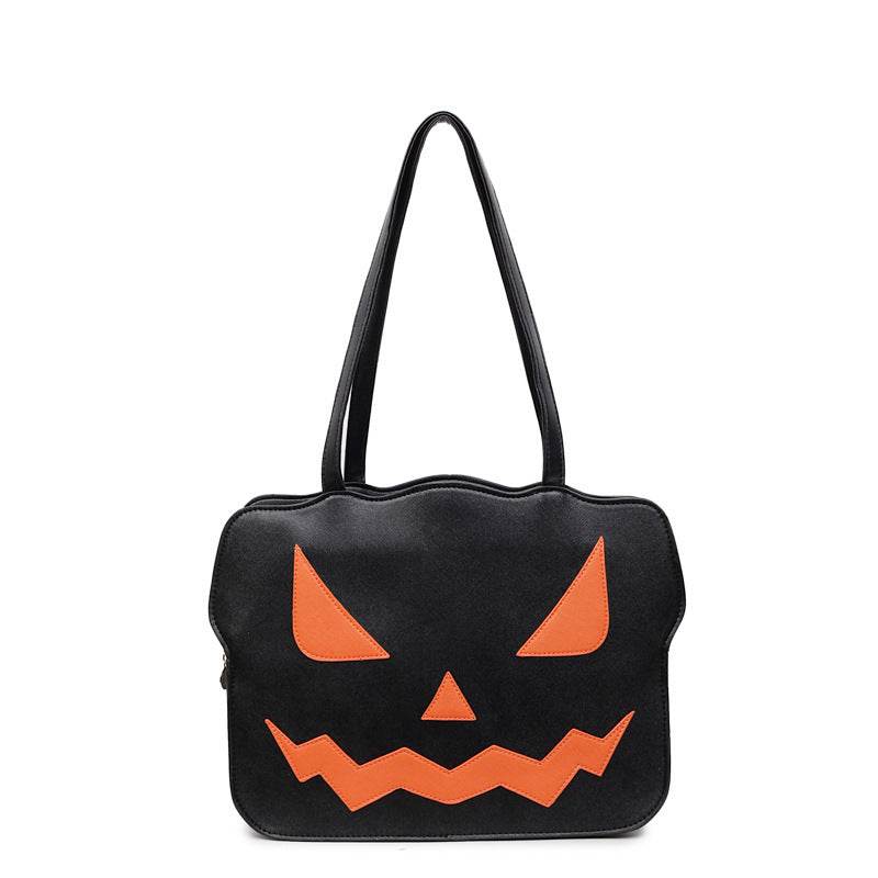 Women's Fashion Halloween Pumpkin Shoulder Messenger Bag - www.Shopthatapp.com