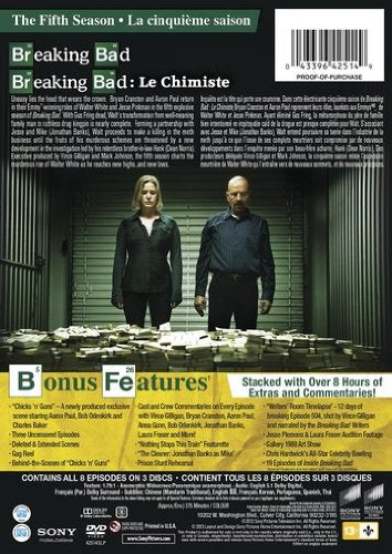 Breaking Bad: The Fifth Season (Bilingual) - www.Shopthatapp.com