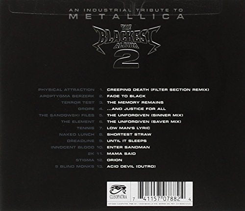 Blackest Album, Vol. 2: An Industrial Tribute to Metallica - www.Shopthatapp.com