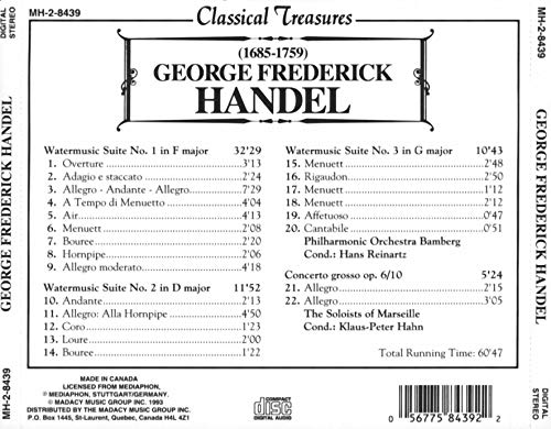 Classical Treasures: Handel 2