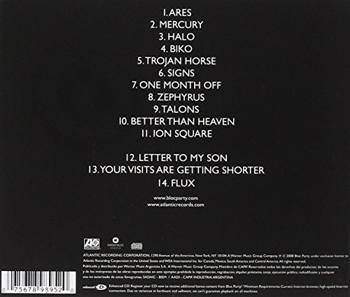 Bloc Party / Intimacy - CD (Used) - www.Shopthatapp.com