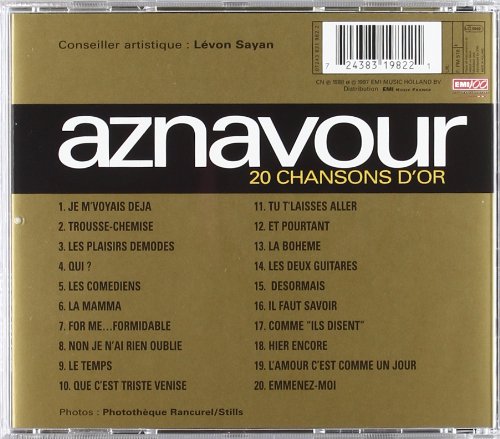 Charles Aznavour / 20 Chansons D'Or - CD (Used) - www.Shopthatapp.com