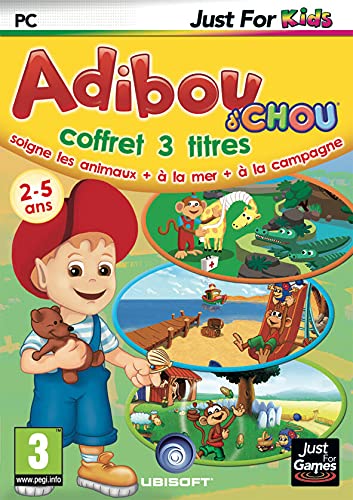 Adiboud'chou Coffret Mer + Campagne + Soigne les Animaux
