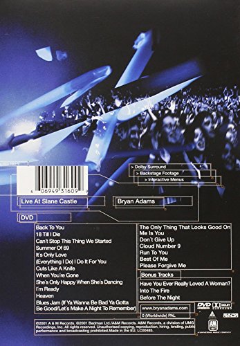 Bryan Adams / Live At Slane Castle, Ireland 2000 - DVD (Used) - www.Shopthatapp.com
