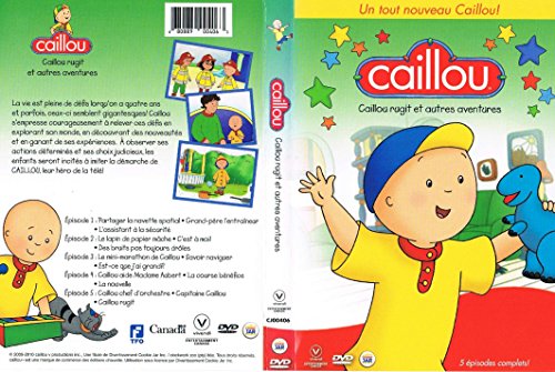 Caillou rugit et autres aventures - DVD (Used) - www.Shopthatapp.com