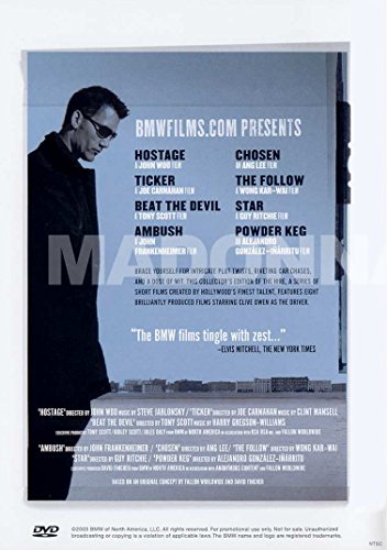 BMW Films Presents, The Hire: A Series of 8 Short Films - DVD (Used) - www.Shopthatapp.com