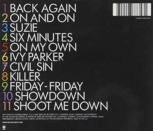 Boy Kill Boy / Civilian - CD - www.Shopthatapp.com