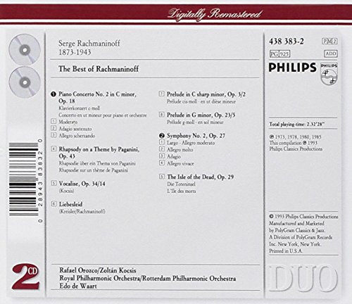 Best Of Rachmaninov / Various - www.Shopthatapp.com