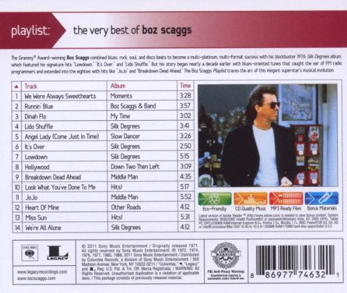 Boz Scaggs / Playlist: The Very Best Of Boz Scaggs - CD - www.Shopthatapp.com