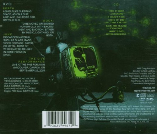 Berth (Cd/Dvd) - www.Shopthatapp.com