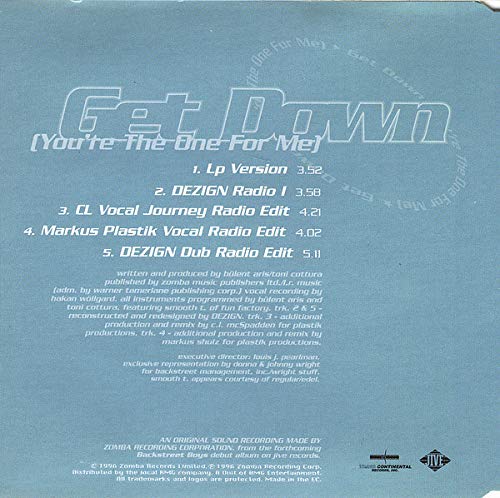 Backstreet Boys / Get down (You're the One for Me) - CD (Used) - www.Shopthatapp.com