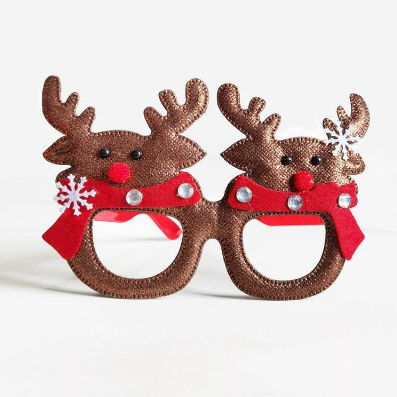 Christmas Creative Party Gathering Dress Up Glasses - www.Shopthatapp.com