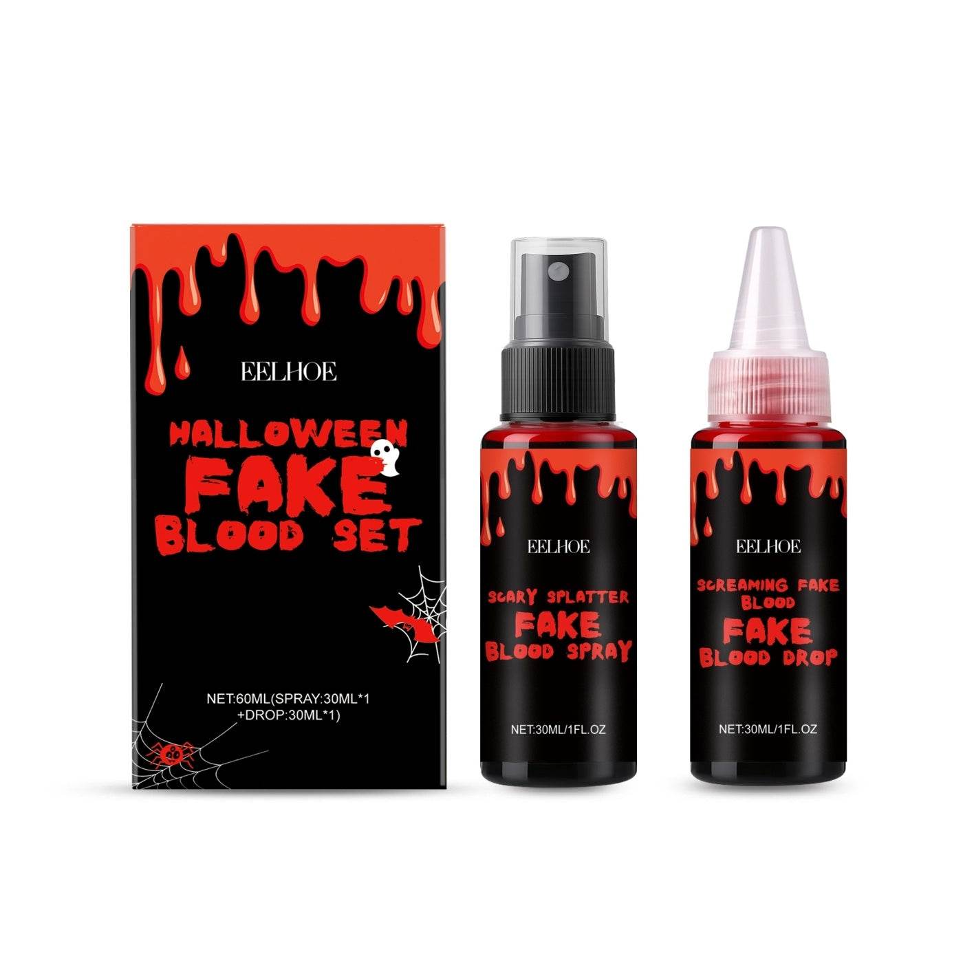 Halloween Fake Blood Set - www.Shopthatapp.com