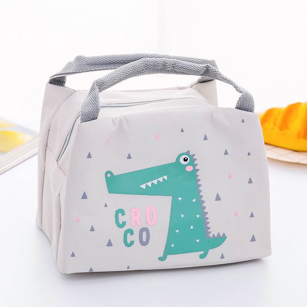 Cute Cartoon Lunch Bag – Insulated for Kids & Students - www.Shopthatapp.com