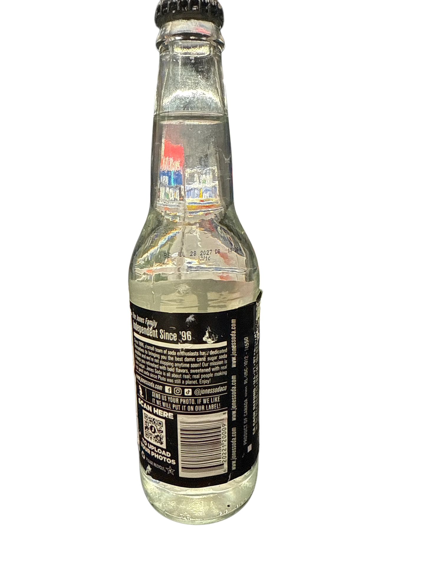 Jones Cream Soda Flavoured Glass Bottle 355ML - Canadian Edition - www.Shopthatapp.com