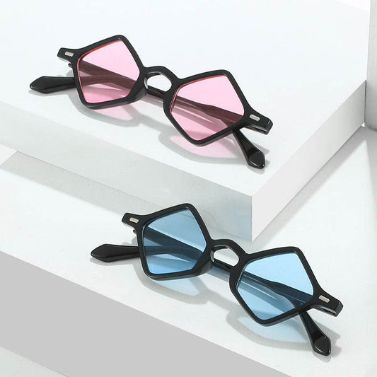 Women's Fashion Geometry Pattern Triangle Glasses - www.Shopthatapp.com
