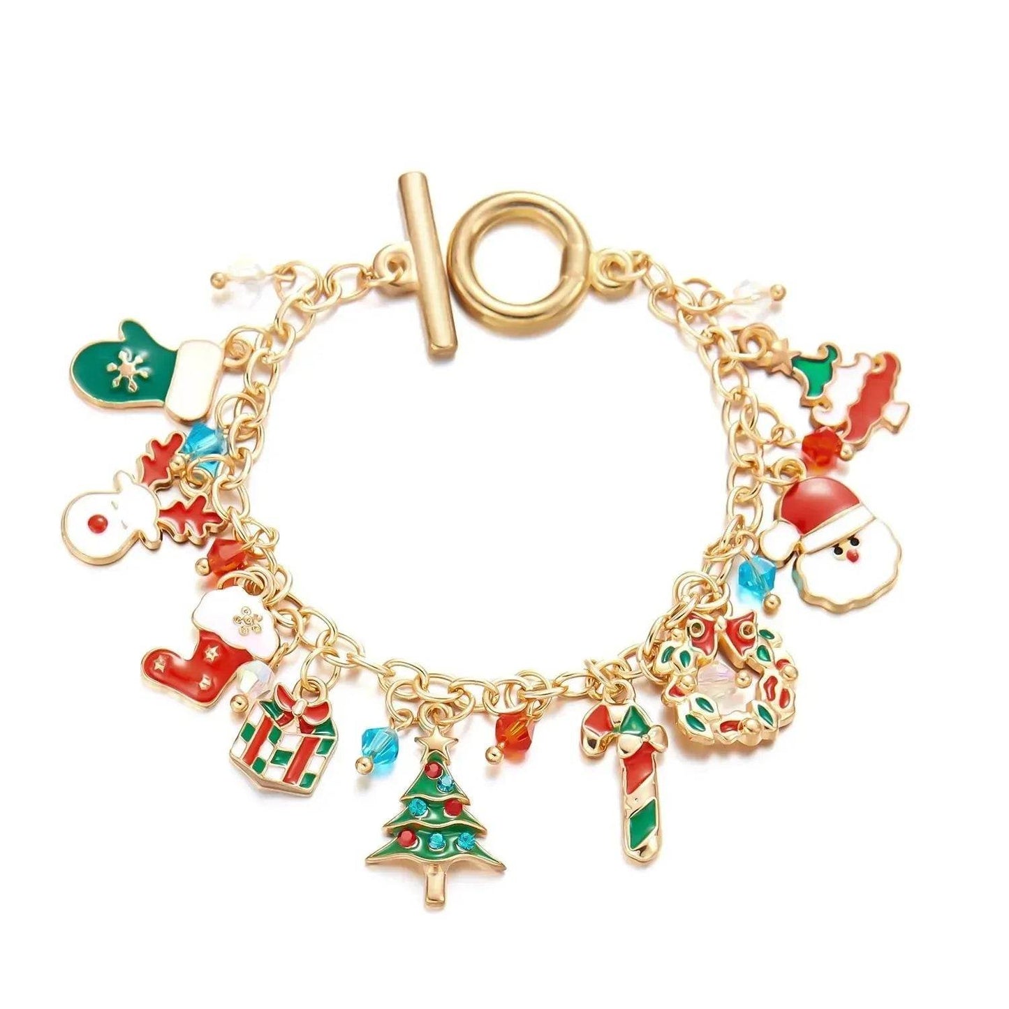 Christmas advent charm bracelet Nutcracker Charm Bracelet - www.Shopthatapp.com