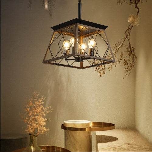 Farmhouse Chandelier 4 Lights Vintage Antique Chandelier Lamps -no Bulb - www.Shopthatapp.com