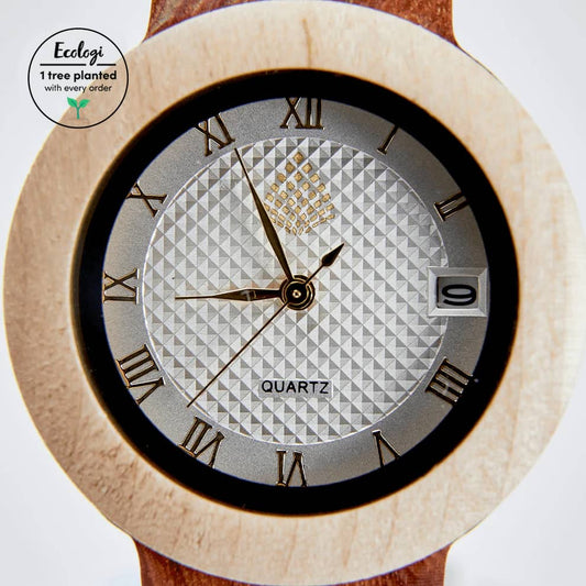 The Hazel: Wood Watch for Women - www.Shopthatapp.com