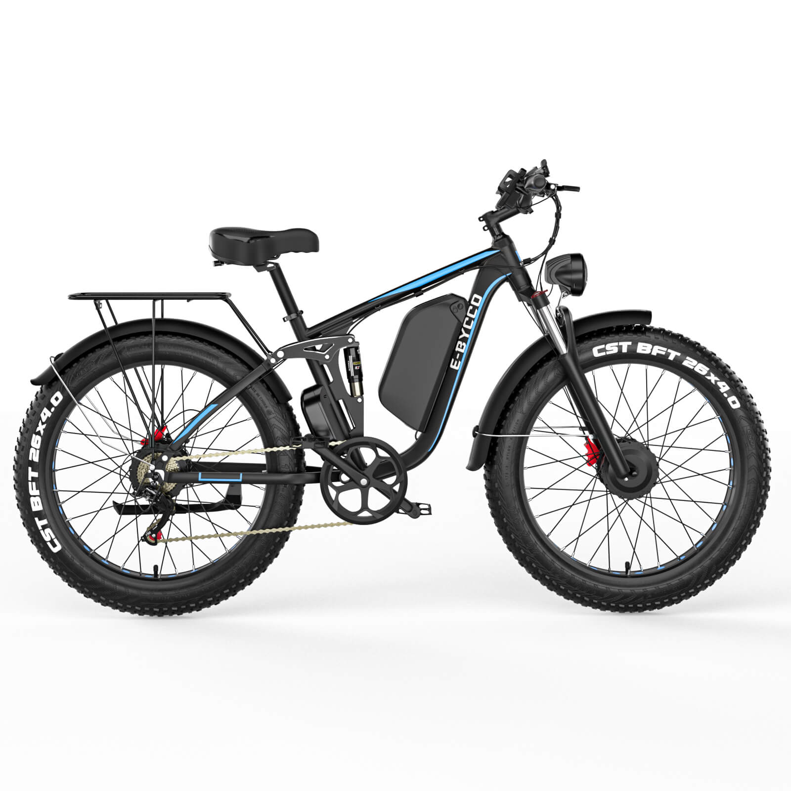 E·Bycco 26"EB7PRO Electric Bike 2000W Peak 3000W 52V23Ah Battery - www.Shopthatapp.com