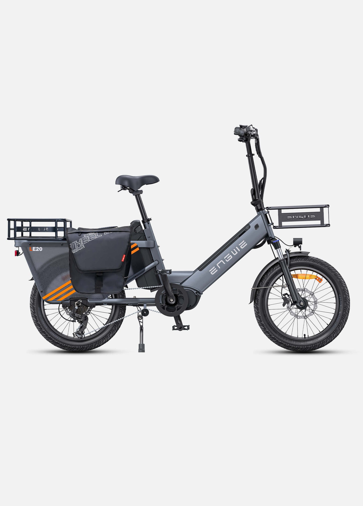 ENGWE LE20 250W Mid-drive Torque sensor Step-Thru Cargo Ebike - www.Shopthatapp.com