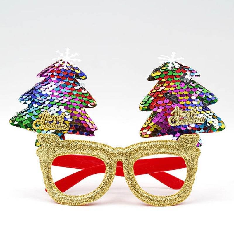 Christmas Creative Party Gathering Dress Up Glasses - www.Shopthatapp.com