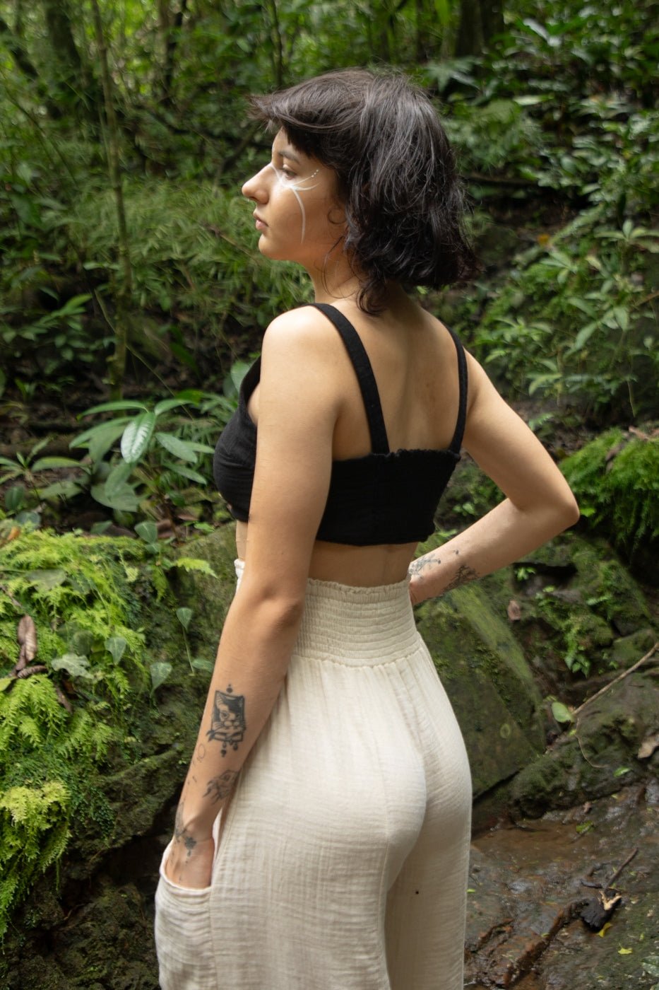 Relaxed Fit Flowing Lounge Pants - www.Shopthatapp.com