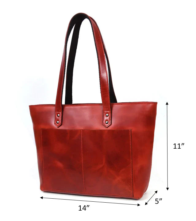 Leather Myra Tote Bag-Everything leather-www.Shopthatapp.com-Tolredo Leather